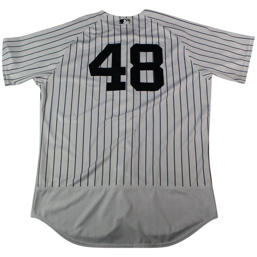 Tommy Kahnle New York Yankees 2018 Home Opening Day Game Used #48 Pinstripe Jersey (4/3/2018) (JC283064)