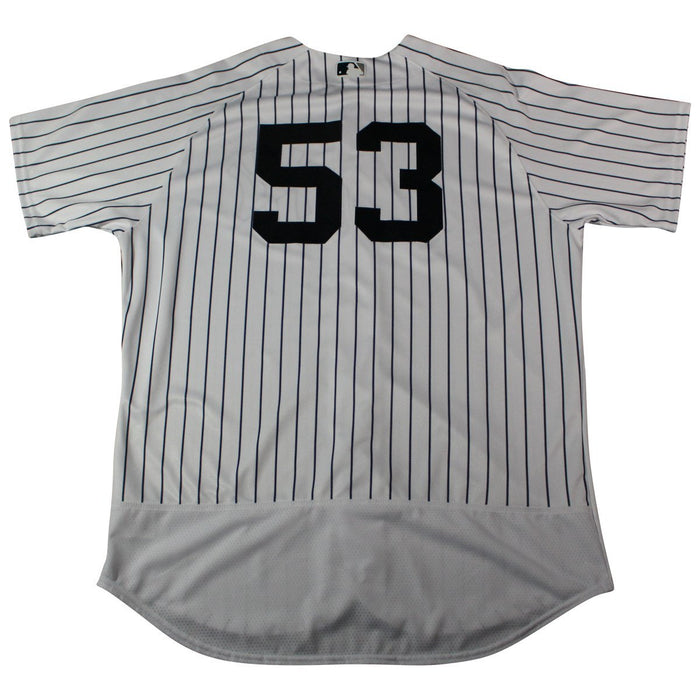 Phil Nevin New York Yankees 2018 Home Opening Day Game Used #53 Pinstripe Jersey (4/3/2018) (JC283070)