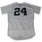 Lee Mazzilli New York Yankees 2018 Spring Training Opening Day Home Game Issued #24 Pinstripe Jersey (2/23/2018) (JC038339)