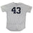 Adam Warren New York Yankees 2018 Spring Training Opening Day Home Game Used #43 Pinstripe Jersey (2/23/2018) (JC038361)