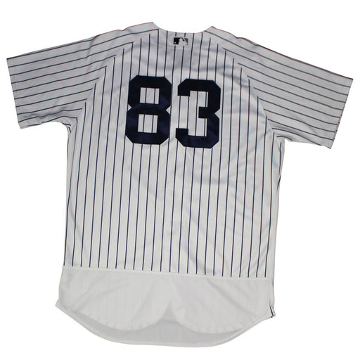 JP Feyereisen New York Yankees 2018 Spring Training Opening Day Home Game Used #83 Pinstripe Jersey (2/23/2018) (JC038318)