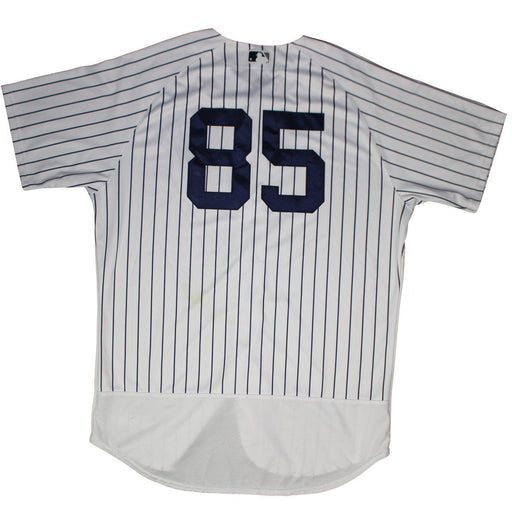 Luis Cessa New York Yankees 2018 Spring Training Opening Day Home Game Used #85 Pinstripe Jersey (2/23/2018) (JC038352)