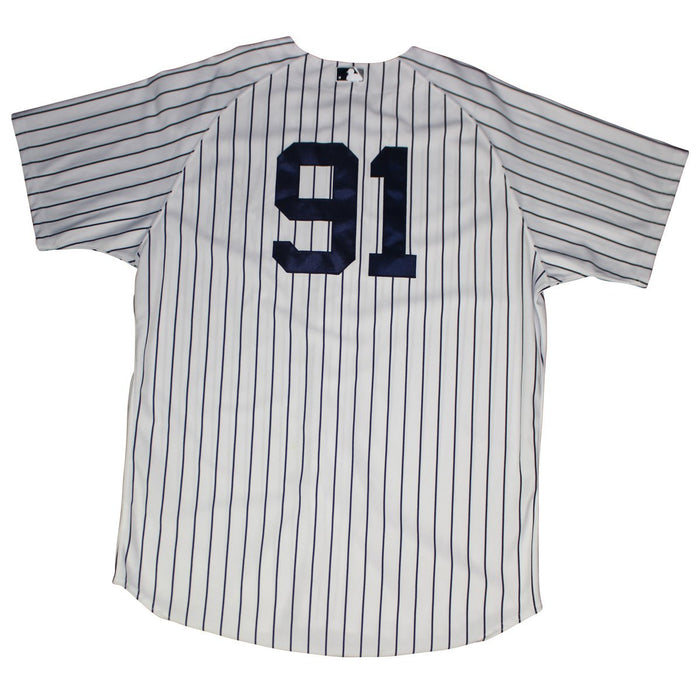 Cale Coshow New York Yankees 2018 Spring Training Opening Day Home Game Issued #91 Pinstripe Jersey (2/23/2018) (JC038381)