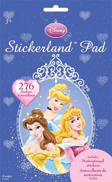 Stickerland Pad, Disney Princess