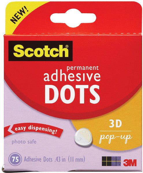 Adhesive Dots, 3D Pop-Up