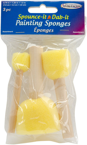 Spouncer/Dabber, 3-Pack