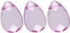 Jewelry Basics Acrylic Beads, Purple Teardrop