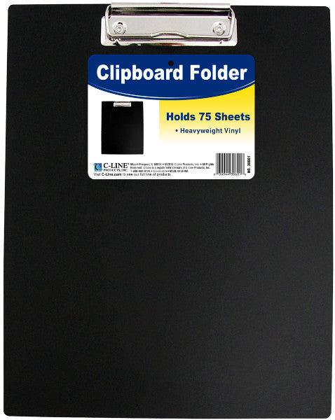 Bulk Clipboard Folder, Black