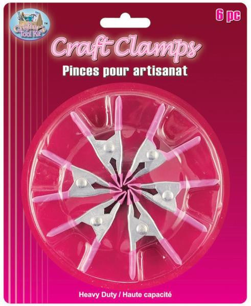 Heavy Duty Clamps, 6-Pack