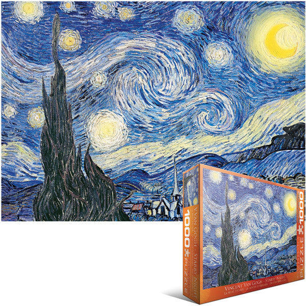 Jigsaw Puzzle 1000 Pieces, Starry Night