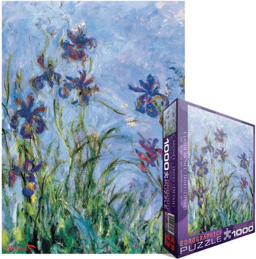 Jigsaw Puzzle 1000 Pieces, Monet - Irises