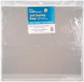 Self Sealing 20.25-Inch x 24.25-Inch Bag, 10-Pack