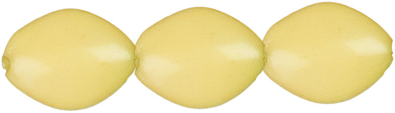 Jewelry Basics Acrylic Beads, Yellow Large Seed