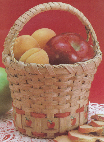 Burgundy Hill Apple Basket Kit - 6" x 6" x 9"