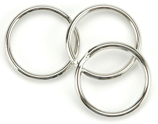 Split Key Nickel Ring - 1"