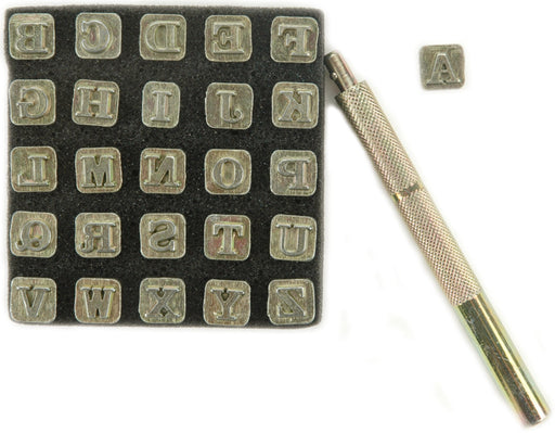 Easy-To-Do Series Fancy Alphabet Stamp Set - 0.375"