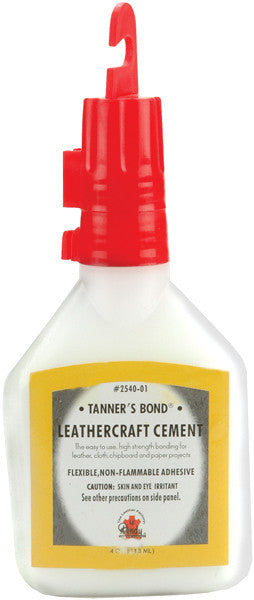 Tanners Bond Leathercraft Cement - 4 oz.