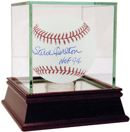 Steve Carlton MLB Baseball w/ "HOF 94" Insc.