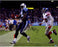 Vince Young Autographed Touchdown vs. Giants 16x20 Photograph