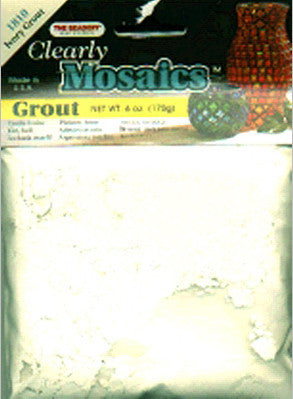 Clearly Mosaics Grout Ivory - 6 oz.