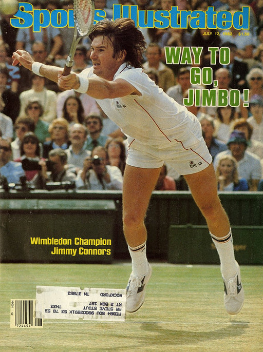 Jimmy Connors 7/12/82 Sports Illustrated Magazine (Unsigned)