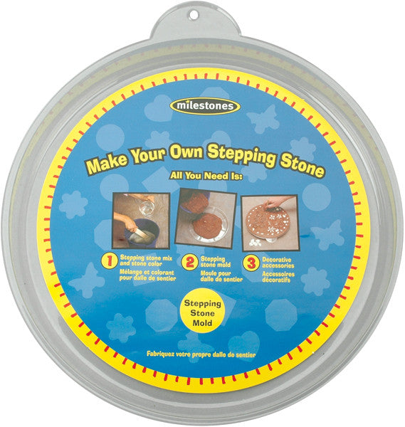 Milestones Stepping Stone Round Mold - 12"