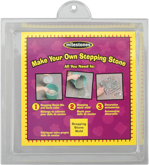 Milestones Stepping Stone Square Mold - 8"