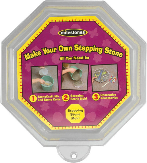 Milestones Stepping Stone Octagon Mold - 8"