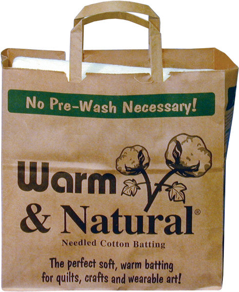 Warm & Natural Cotton Batting-Twin Size 72"X90"