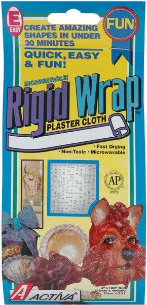 Rigid Wrap Plaster Cloth - 4" x 180"