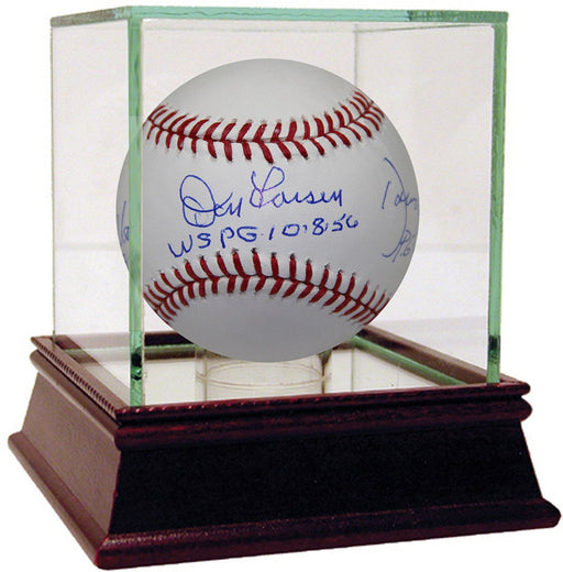 David Cone/ Don Larsen/ David Wells Signed MLB Baseball w/ PG Inscription