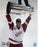 Brett Hull Red Wings 2002 Stanley Cup Overhead Vertical 16x20 Photo