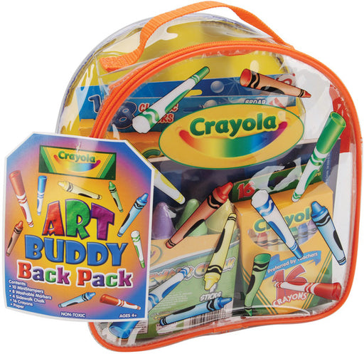 Crayola Art Buddy Back Pack - 8" x 8.5" x 4.5"