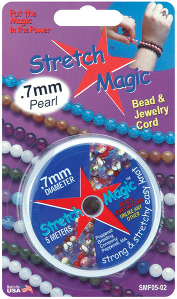 Pearl Bead & Jewelry Cord - 0.7mm x 5 m