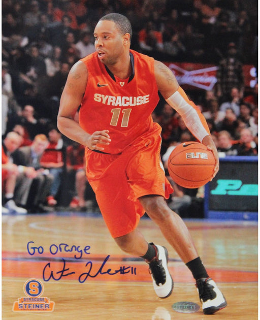 Scoop Jardine Syracuse Orange Jersey Vertical 8x10 Photo w/ "Go Orange" Insc.