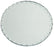 Round Glass Mirror with Scallop Edge Bulk - 8"