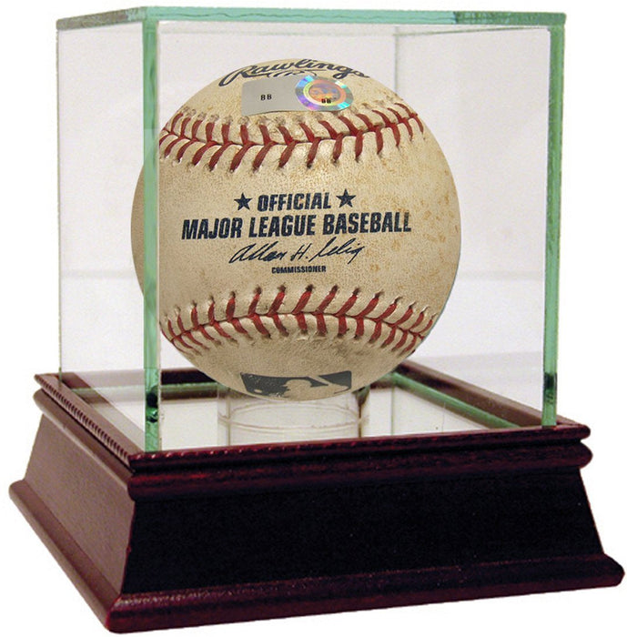 Indians at Yankees 8-08-2014 Game Used Baseball (MLB Auth)(HZ603196 - 226)(Jeter Tied Wagner)