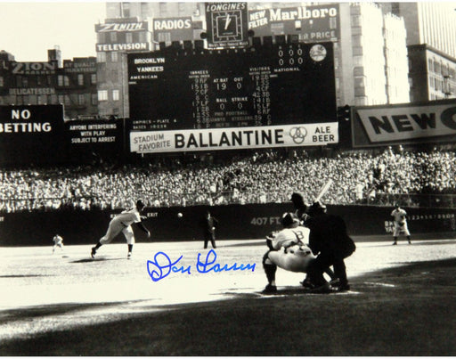 Don Larsen Signed PG First Pitch 20x24