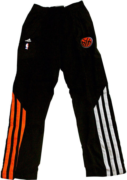 Bill Walker Pants - NY Knicks 2011-2012 Game Worn #5 Black Warmup Pants (2XL)