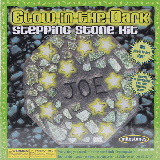 Glow In The Dark Mosaic Stepping Stone Kit - 8"