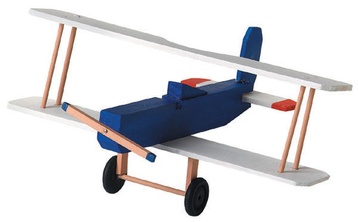 Wood Model Kit - Biplane