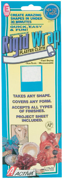 Rigid Wrap Plaster Cloth - 8" x 180"