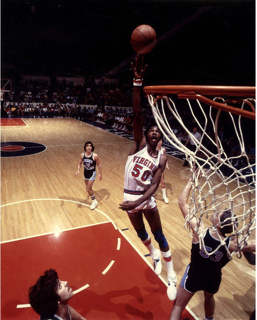 Ralph Sampson shooting vs Johns Hopkins 8x10 Photo (Getty 130018854)