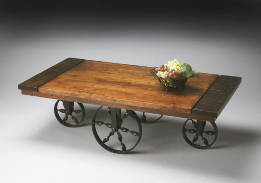 BUTLER 2854120 WAGON COFFEE TABLE - Mountain Lodge