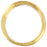 Gold Plated Memory Wire Bracelet - 30 Loops