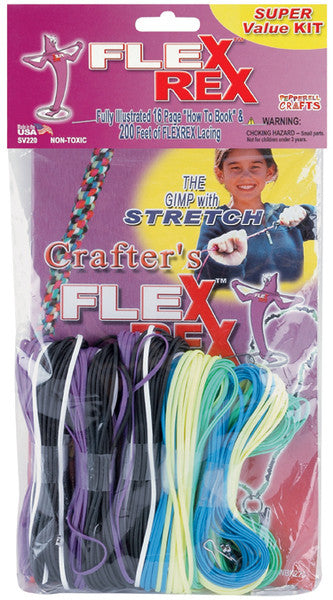 Flex Rex Plastic Lacing - 200 Feet