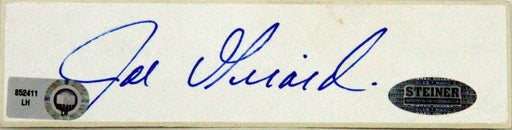 Joe Girardi  White Cut Signature