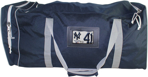 Justin Wilson Equipment Bag - NY Yankees 2015 Team Issued #41 Equipment Bag (HZ999490)