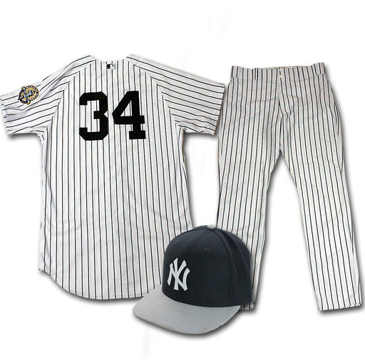 Vidal Nuno 2013 Team Issued Set - BP Hat Home BP Jersey Pinstripe Jersey & Pinstripe Pants