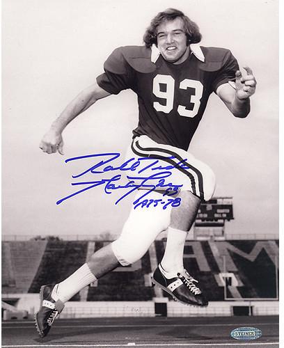 Marty Lyons Alabama Portrait 8x10 Photo w/ “Roll Tide” "1975-1978" Insc.